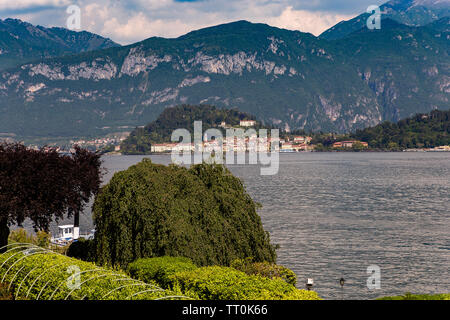 TREMEZZO, Italia, Giugno 03, 2019 : esterni di villa Carlotta, sul lago di Como, giugno 03, 2019, a Tremezzo, Italia Foto Stock