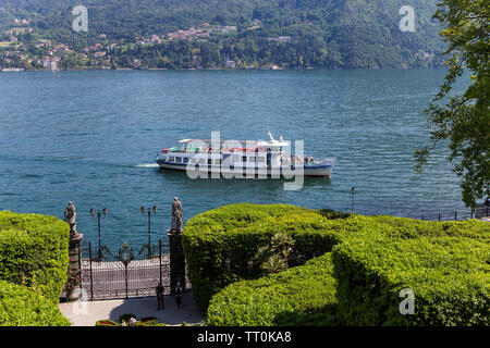 TREMEZZO, Italia, Giugno 03, 2019 : esterni di villa Carlotta, sul lago di Como, giugno 03, 2019, a Tremezzo, Italia Foto Stock