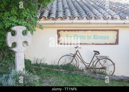 Rennes-le-Chateau,,mistico pellegrinaggio,sito,vicino,Couiza,Aude,provincia,prefettura,district,sud,d,Francia,Francia meridionale,Occitanie,francese,l'Europa, Foto Stock