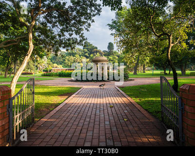 Durban, natura, gli orari di alba e tramonto Foto Stock