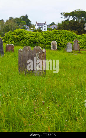 Bonamargy Friary. Ballycastle villaggio. Causeway percorso costiero. Contea di Antrim, Irlanda del Nord Europa Foto Stock