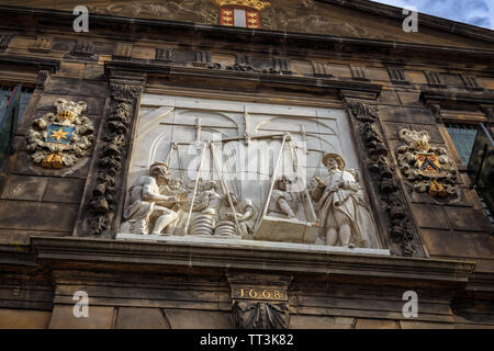 Città di Gouda, Paesi Bassi Foto Stock