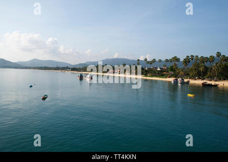 Koh Tao, Tailandia - 23 Aprile 2013 : la splendida bech di Koh Tao Island Foto Stock