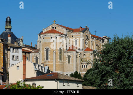 Saint-Symphorien chiesa (XX), Trévoux, ain, Francia Foto Stock