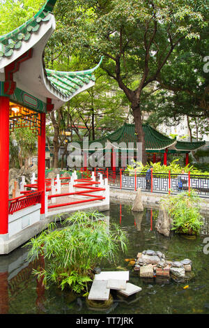 Hollywood Road Park, Sheung Wan, Isola di Hong Kong, Hong Kong Foto Stock