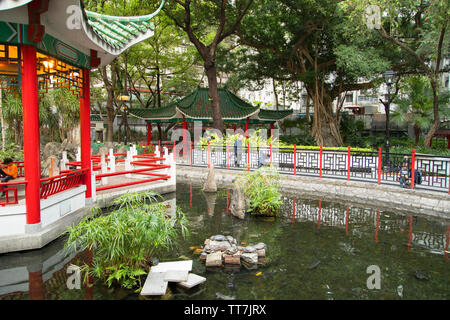Hollywood Road Park, Sheung Wan, Isola di Hong Kong, Hong Kong Foto Stock