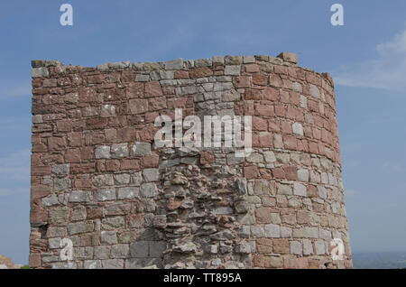 Beeston Castle, Cheshire, Inghilterra, Regno Unito. Foto Stock