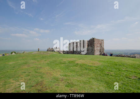 Beeston Castle, Cheshire, Inghilterra, Regno Unito. Foto Stock