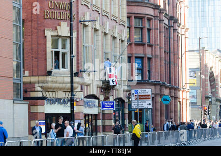 Manchester City Homecoming 2019 Foto Stock
