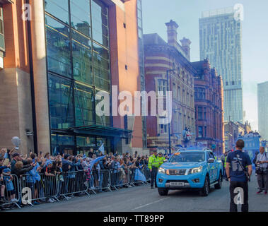Manchester City Homecoming 2019 Foto Stock