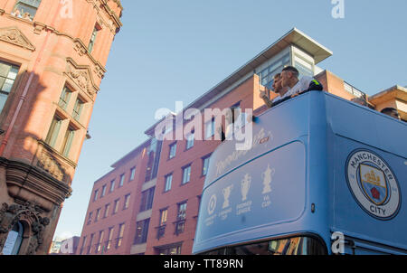 Manchester City Homecoming 2019 Foto Stock