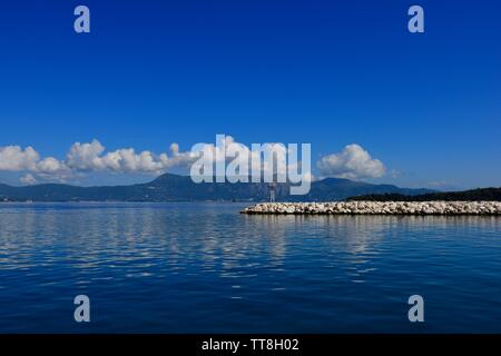 Corfu Corfu Old Port,marina,Isole Ionie,isole greche,Grecia Foto Stock