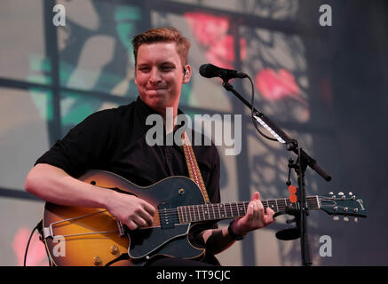 Isle of Wight Festival UK. Il 15 giugno 2019. George Ezra esibirsi sul palco Credito: Alba Fletcher-Park/Alamy Live News Foto Stock