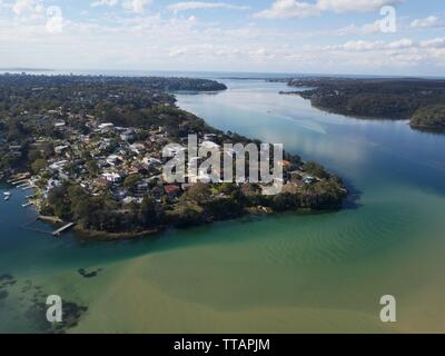 Estate in Australia da Lilli Pilli, a sud di Sydney nel Sutherland Shire Foto Stock