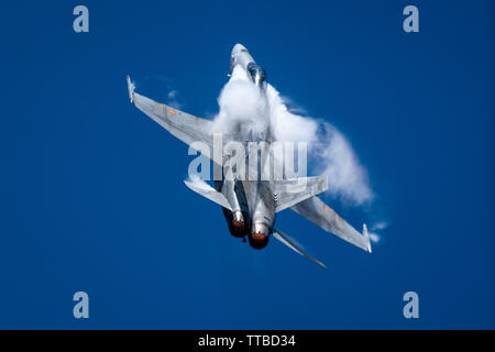 Festival del volo a Gijon asturie spagna Foto Stock