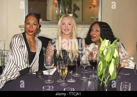 Jamaica Women Football Team Lunch in vista del torneo Women World Cup 2019 in Francia, Londra, Regno Unito, 30 maggio 201. Credito: Alamy Foto Stock