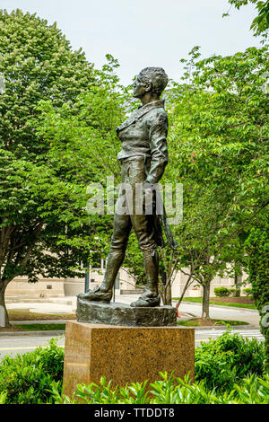 Robert Emmet statua, Robert Emmet Memorial Park, 1700 24th Street, Washington DC Foto Stock