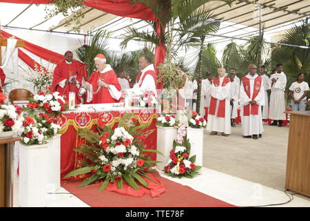 Centenaire de l'église Sacré Coeur de Rivière des Anguilles Foto Stock