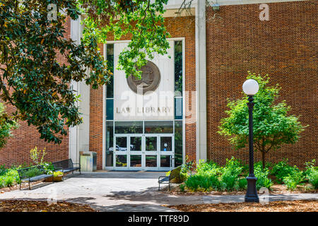 Atene, GA, Stati Uniti d'America - 3 maggio: Alexander Campbell re Biblioteca di diritto il 3 maggio 2019 presso l'Università della Georgia, a nord del Campus in Atene, la Georgia. Foto Stock