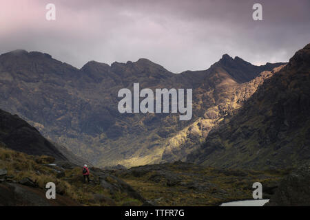 La bellezza di Elgol, Isola di Skye, Scotland, Regno Unito Foto Stock