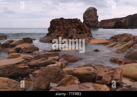 Marsden Rock Foto Stock