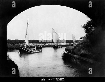 L'Italia, Toscana, Coltano, la bonifica lavoro, 1920 Foto Stock