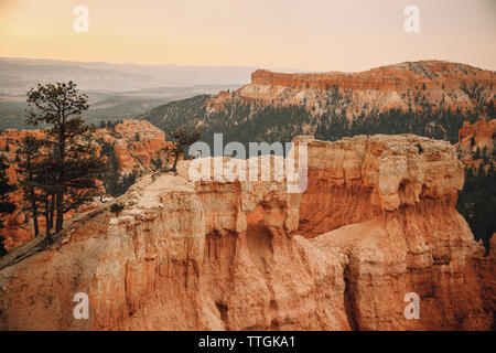 Colonne di sabbia nel Bryce Canyon Valley Foto Stock