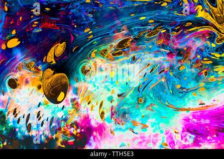 Abstract marmorizzazione arte pattern come sfondo colorato Foto Stock