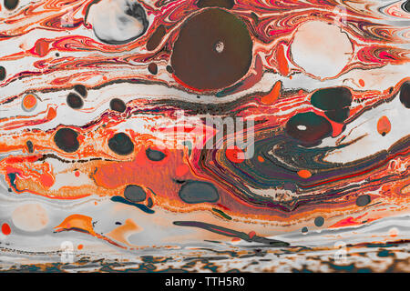 Abstract marmorizzazione arte pattern come sfondo colorato Foto Stock