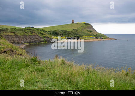 Kimmeridge Bay si trova all' interno di un marine zona speciale di conservazione, Dorset, England, Regno Unito Foto Stock