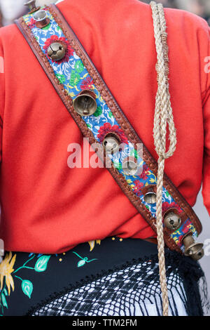 Sant'Efisio Parade. Primo giorno di maggio. Cagliari. Sardegna. Italia Foto Stock