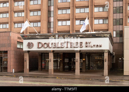 DoubleTree by Hilton hotel Glasgow Scotland, Regno Unito Foto Stock