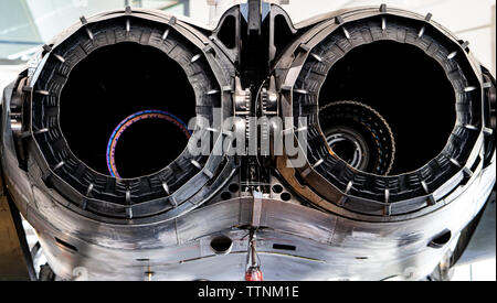 Close-up di motori di Panavia Tornado GR1 Foto Stock