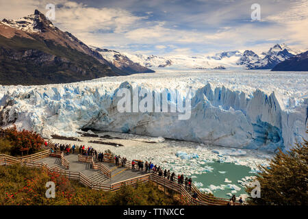 Ghiacciaio Perito Moreno, Patagonia, Argentina Foto Stock