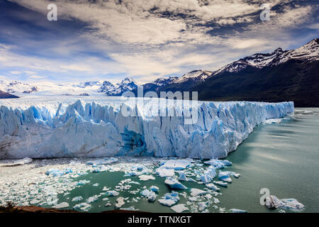 Ghiacciaio Perito Moreno, Patagonia, Argentina Foto Stock