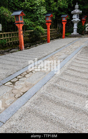 Hieizan Ritsuin Giardino del Tempio, è stato designato come un cittadino punto panoramico, ma di solito è privato e non aperti al pubblico eccetto durante la spec Foto Stock