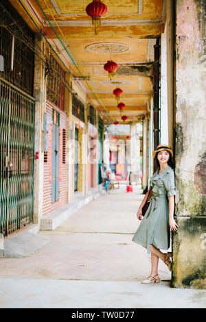 La bella donna della Mei composto (dove il film lascia il bullet fly) Foto Stock