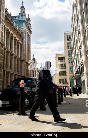 Esterni di rotoli di costruire il tribunale commerciale di Londra Foto Stock