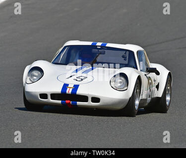 Andrew Owen, Mark Owen, Chevron B8, FIA Masters storico vetture sportive campionato, Masters storica festa, Brands Hatch, maggio 2019. Brands Hatch, cl Foto Stock