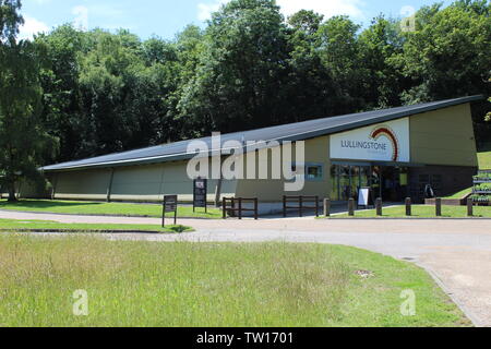 Lullingstone Roman Villa. Foto Stock