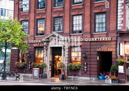 Pub inglese a Londra, Inghilterra. Foto Stock