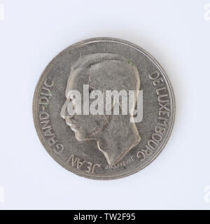 Lussemburgo 10 franchi Coin - 1972 Foto Stock