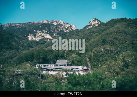 Il Monte Taishan Scenic Area Foto Stock