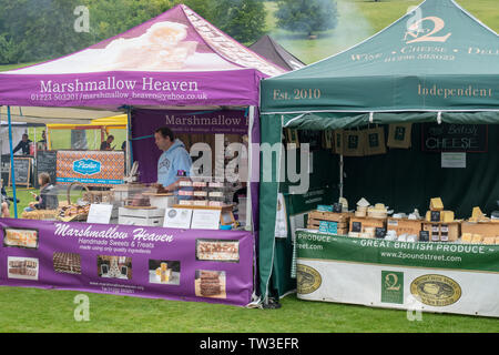 Parco Stonor food festival. Stonor, Henley-on-Thames, Oxfordshire, Inghilterra Foto Stock