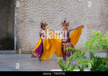 Barong dance show Foto Stock