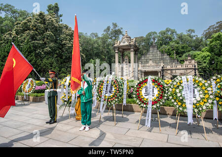 Huang Huagang 72 Martiri cimitero Foto Stock