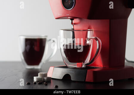 Caffè, tazza di caffè, caffè, caffè in grani, caffè Foto Stock