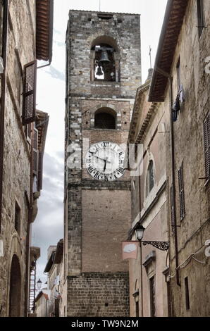 La città di Colle di Val d'Elsa. Toscana, Italia Foto Stock