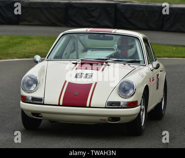 Mark Bates, James Bates, Porsche 911, gentleman driver, Pre-66 le vetture GT, Maestri storica festa, Brands Hatch, maggio 2019. Brands Hatch, auto classiche Foto Stock