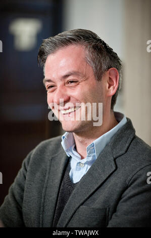 Robert Biedron - uomo politico polacco, membro del Parlamento europeo, attivista LGBT Foto Stock